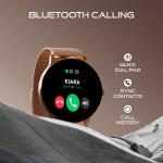 Raybeing Fire-Boltt Ultra Smart Watch 1.39 inch Bluetooth Calling, AI Voice Assistant, Metal Body with 120+ Sports Modes, SpO2, Heart Rate Monitoring (Gold SS)